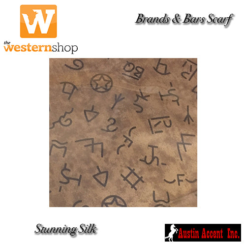 Western 'Wild Rag' Silk Scarves - Brands & Bars