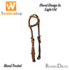 Rodeo Drive 'Floral' Single Ear Headstall