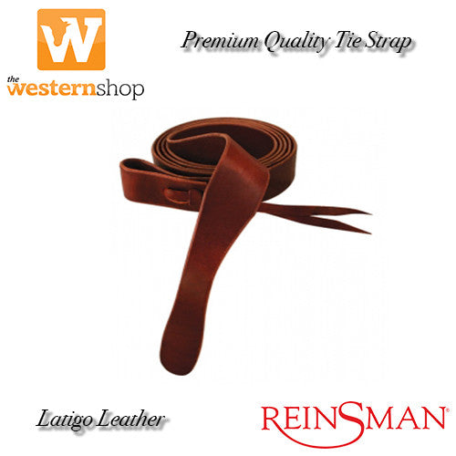 Reinsman Premium Quality Latigo Tie Strap - 7'