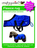 Crafty Ponies Fleece Rug and Booklet