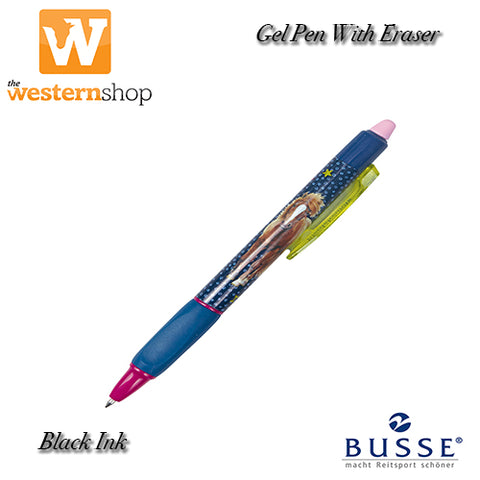 Busse Gel Pen With Eraser