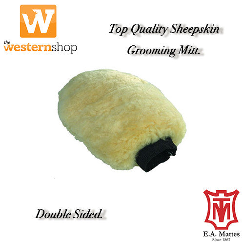 E. A. Mattes Double Sided Grooming Mitt