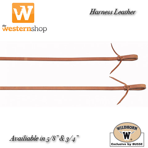 Wildhorn 'Harness Leather' split Reins- 8'
