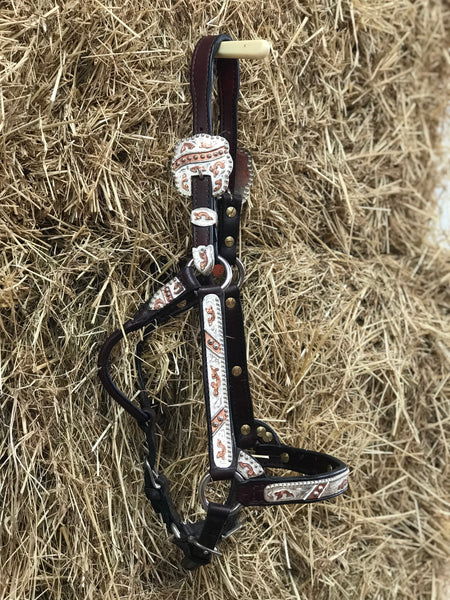 Dale Chavez Silver & Copper Halter - Yearling