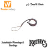 Kathy's Show Equipment 3/4" Lead & Chain - Yearling & Weanlings