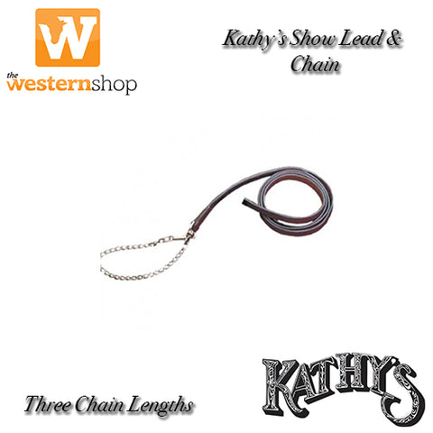 Kathy's Show Equipment Show Lead & Chain