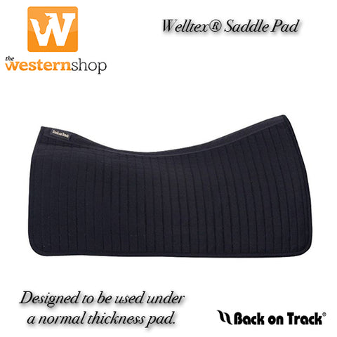 Back On Track® Welltex™ Saddle Pad Western