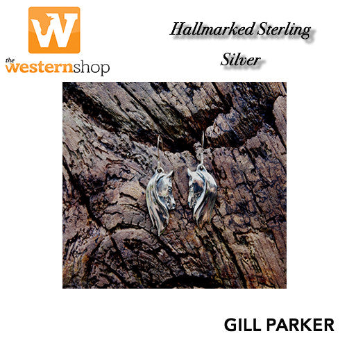 Gill Parker 'Twin Heads' Earrings