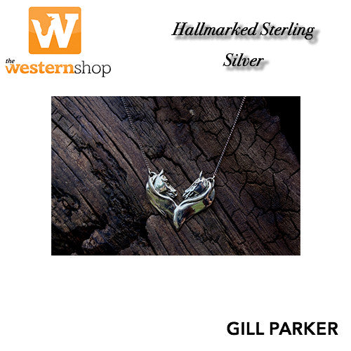 Gill Parker 'Twin Heads' Necklace