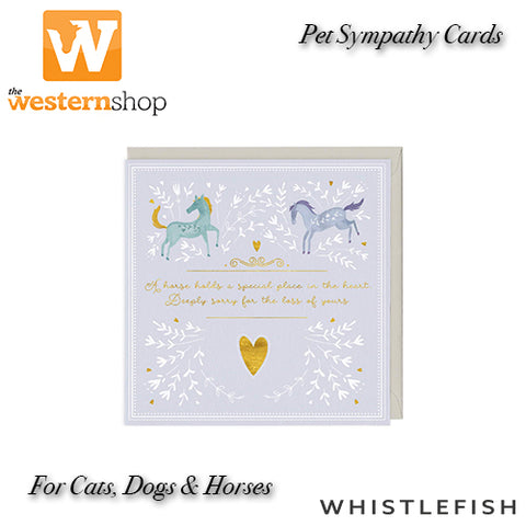 Whistlefish Pet Sympathy Cards