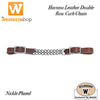 Wildhorn Harness Leather Double Row Curbchain