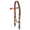 Circle Y ⅝” Rawhide Buttons Browband Headstall